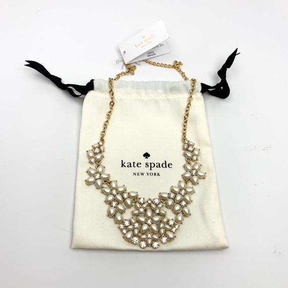 KATE SPADE GOURGEUS MINI BOUQUET COLAR NECKLACE - Picture 6 of 8